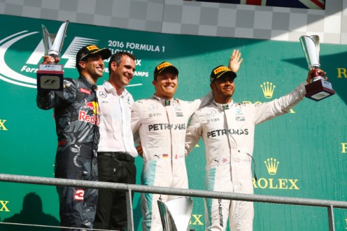 Spa podium