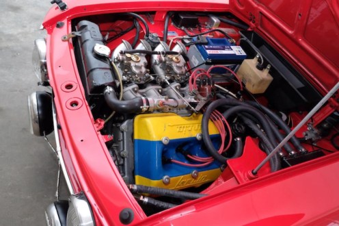 Lancia fulvia HF motore