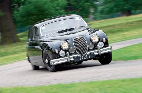 jaguar mk 1 3.4 l. jumping jag